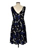 Mexx 100% Polyamide Argyle Blue Cocktail Dress Size L - photo 2