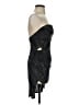 Janice Chevron-herringbone Gray Cocktail Dress Size XS (estimated) - photo 5