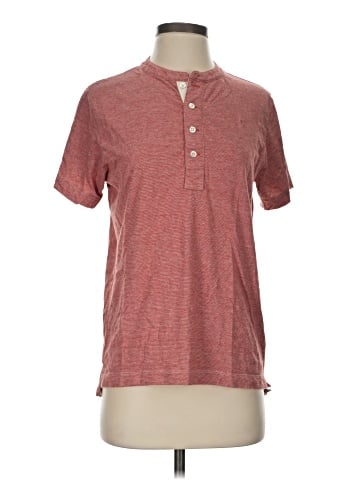 Billy Reid Short Sleeve Henley (view 1)