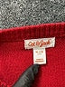 Cat & Jack 100% Cotton Solid Burgundy Red Pullover Sweater Size 14 - photo 3