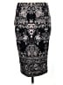 A. Byer Paisley Black Formal Skirt Size M - photo 2