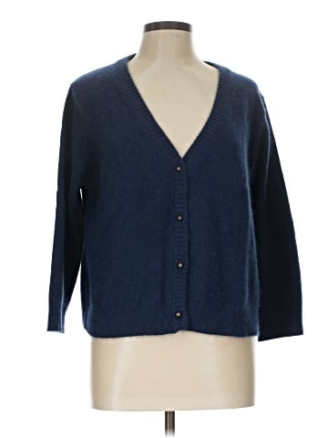Lands' End Canvas Cardigan (view 1)