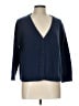 Lands' End Canvas Blue Cardigan Size L - photo 1