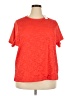 Basic Editions Red Short Sleeve T-Shirt Size 2X - photo 1