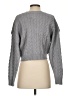 Faded Rose Gray Pullover Sweater Size S - photo 2