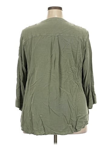 Torrid 3/4 Sleeve Blouse (view 2)