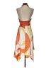2b bebe Print Orange Cocktail Dress Size XXS (estimated) - photo 2
