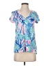Lilly Pulitzer Blue Short Sleeve Top Size S - photo 1