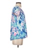 Lilly Pulitzer Blue Short Sleeve Top Size S - photo 4