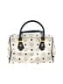 MCM 100% Coated Canvas Argyle Ivory Monogram Visetos Boston Bag  One size - photo 2