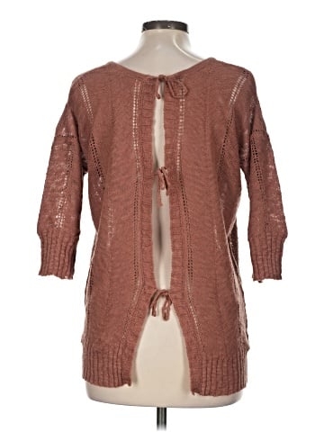 Knitted & Knotted Pullover Sweater (view 2)