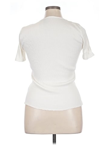 Madewell Lace-Trim V-Neck Top (view 2)