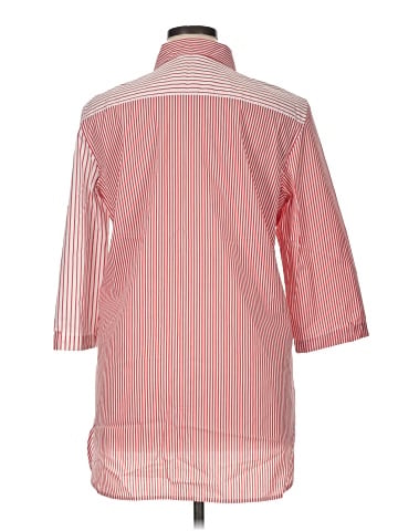 Calvin Klein 3/4 Sleeve Button-Down Shirt (view 2)