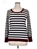 Olive and Oak Stripes Burgundy Pullover Sweater Size XL - photo 1