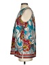 dalia 100% Polyester Teal Sleeveless Blouse Size S - photo 5