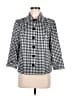Joan Rivers Checkered-gingham Black Blazer One size - photo 1