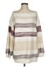 Entro 100% Acrylic Stripes Ivory Pullover Sweater Size S - photo 1