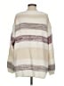 Entro 100% Acrylic Stripes Ivory Pullover Sweater Size S - photo 2