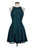 Speechless Teal Cocktail Dress Size M - photo 1