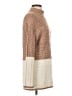 Talbots 100% Cotton Color Block Brown Turtleneck Sweater Size S - photo 4
