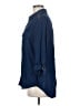 Splendid 100% Viscose Blue 3/4 Sleeve Button-Down Shirt Size M - photo 5