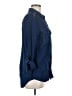 Splendid 100% Viscose Blue 3/4 Sleeve Button-Down Shirt Size M - photo 4