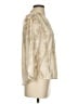 Brochu Walker 100% Polyester Print Tan Ivory 3/4 Sleeve Blouse Size XS - photo 4