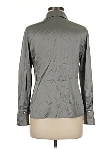 Ann Taylor Factory Long Sleeve Button-Down Shirt (view 2)