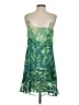 CAbi 100% Polyester Tropical Green Cocktail Dress Size S - photo 2