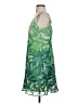 CAbi 100% Polyester Tropical Green Cocktail Dress Size S - photo 5