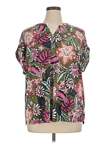Kim Rogers Short Sleeve Blouse (view 1)
