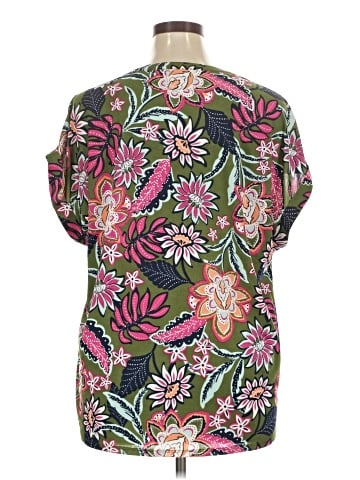 Kim Rogers Short Sleeve Blouse (view 2)