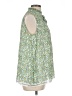 Max Studio 100% Polyester Green Sleeveless Blouse Size L - photo 4