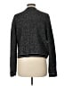Karl Lagerfeld Paris Tweed Gray Jacket Size L - photo 2