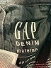 Gap - Maternity Black Overalls Size Lg Maternity - photo 3