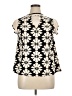 DR2 100% Rayon Black Sleeveless Blouse Size 1X - photo 1