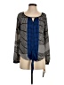 XOXO 100% Polyester Blue Long Sleeve Blouse Size S - photo 1