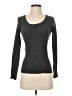 Active Basic Gray Long Sleeve T-Shirt Size S - photo 1