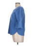 Green Envelope Blue 3/4 Sleeve Top Size L - photo 5
