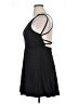 Unbranded Solid Black Cocktail Dress Size XL - photo 5