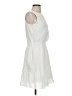 M.S.S.P. 100% Cotton Solid White Casual Dress Size S - photo 4