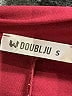Doublju Solid Burgundy Formal Skirt Size S - photo 4