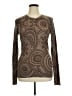 Title Nine 100% Wool Brown Long Sleeve Top Size XL - photo 1