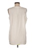 Ivanka Trump 100% Polyester Ivory Sleeveless Blouse Size M - photo 2