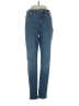 M&S Solid Blue Jeans Size 4 - photo 1