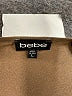 Bebe 100% Polyester Solid Brown Casual Dress Size L - photo 7