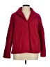 Lands' End Red Faux Fur Jacket Size 16 - photo 1