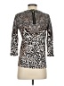 Dana Buchman Animal Print Silver Pullover Sweater Size S - photo 2