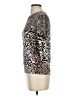 Dana Buchman Animal Print Silver Pullover Sweater Size S - photo 5
