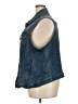Torrid Blue Denim Vest Size 4X Plus (4) - photo 5